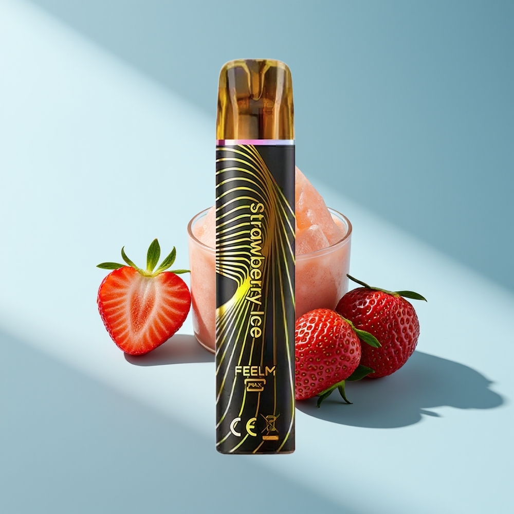JNR Black&Golden 600+200 Erdbeereis 550mAh 2ml