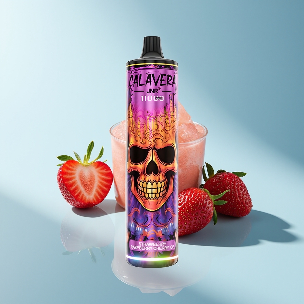 JNR Calavera 11000 Erdbeere Himbeere Kirsche Eis Typ-C 850mAh