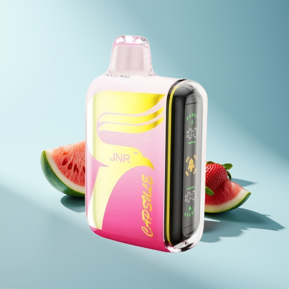 JNR Capsule 15000 Erdbeer-Wassermelone-Eis Dual Mesh Coil Boost Mode