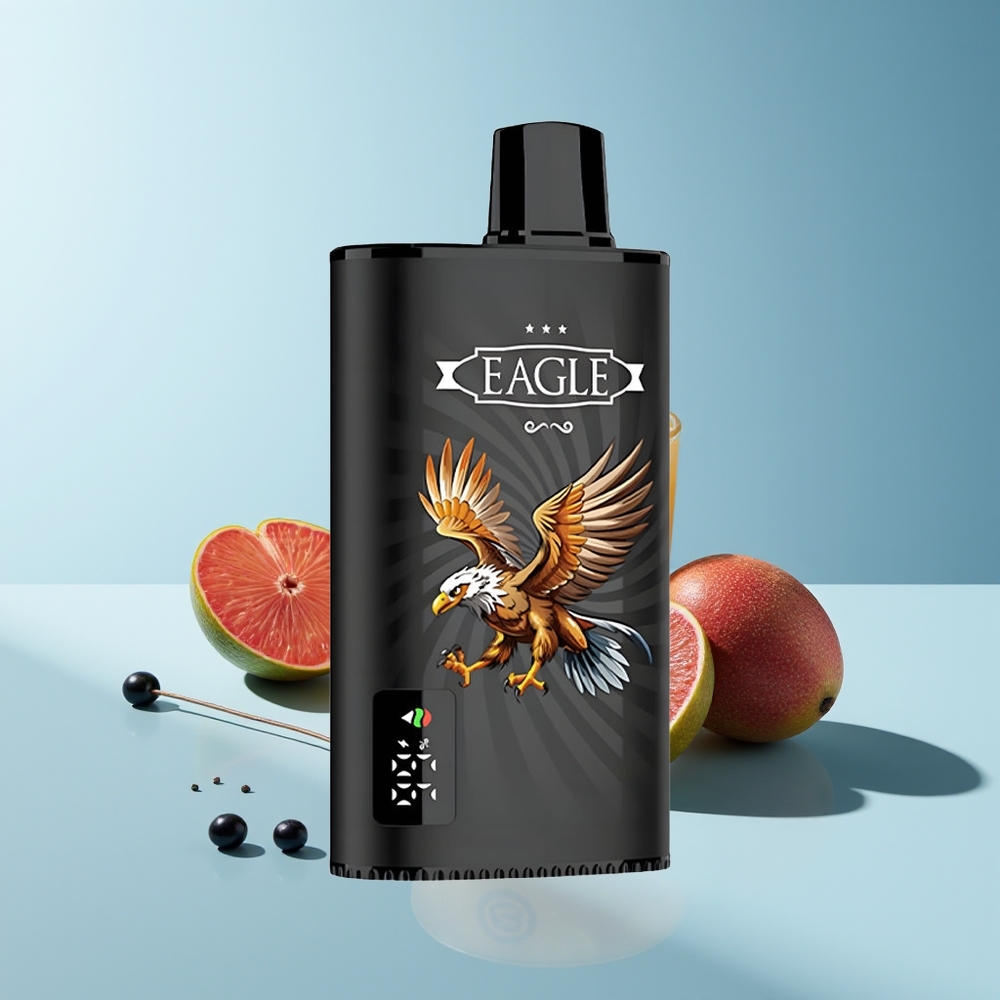 JNR EAGLE Smart 23000 Schwarze Johannisbeere Mango Eis Digitales Display Typ-C-Ladung