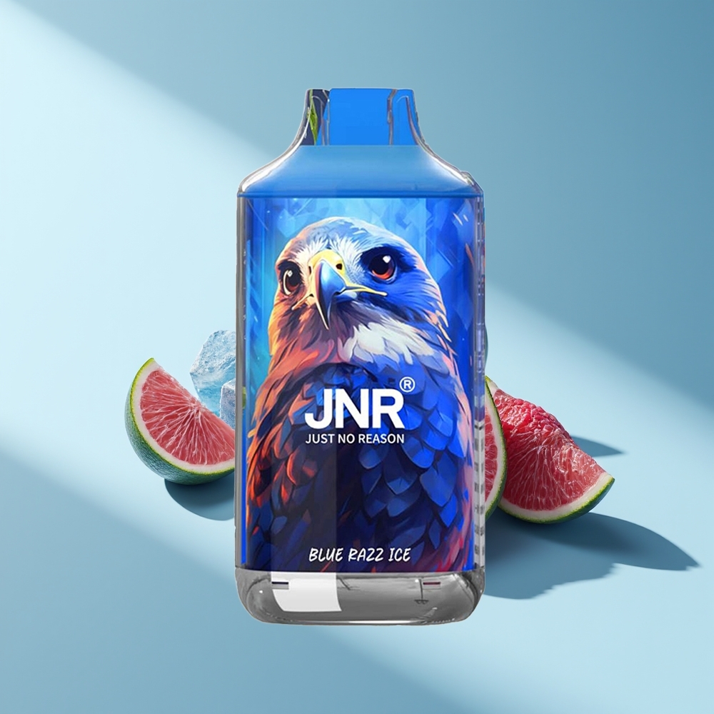 JNR Falcon 16000 Blauer Himbeer-Eis Dual Mesh & Smart LED