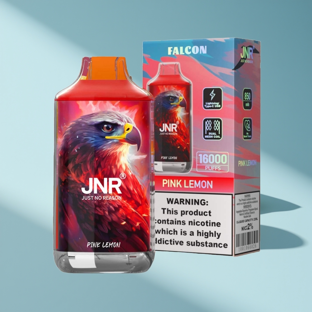 JNR Falcon 16000 Rosa Zitrone Dual Mesh & Smart LED