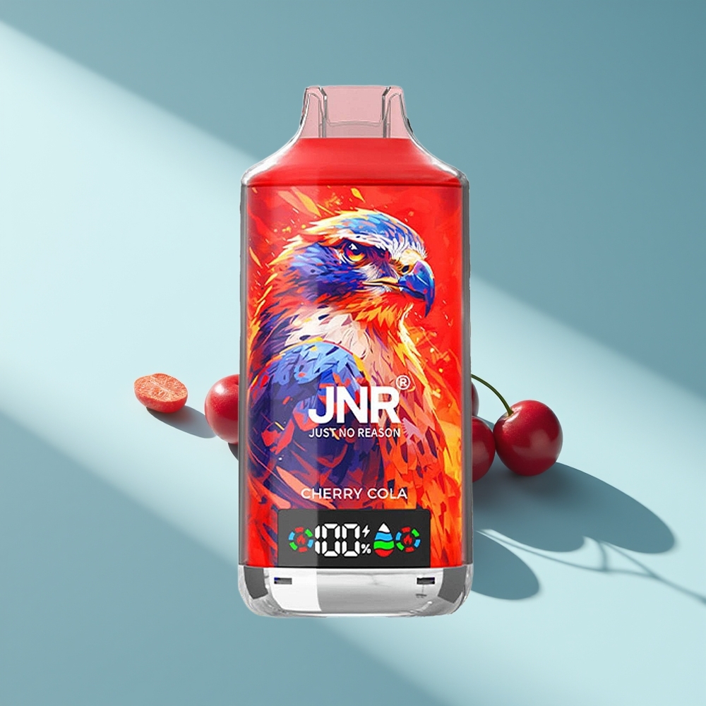 JNR Falcon X 18000 Kirschgrund Dual Mesh & Digital Typ-C