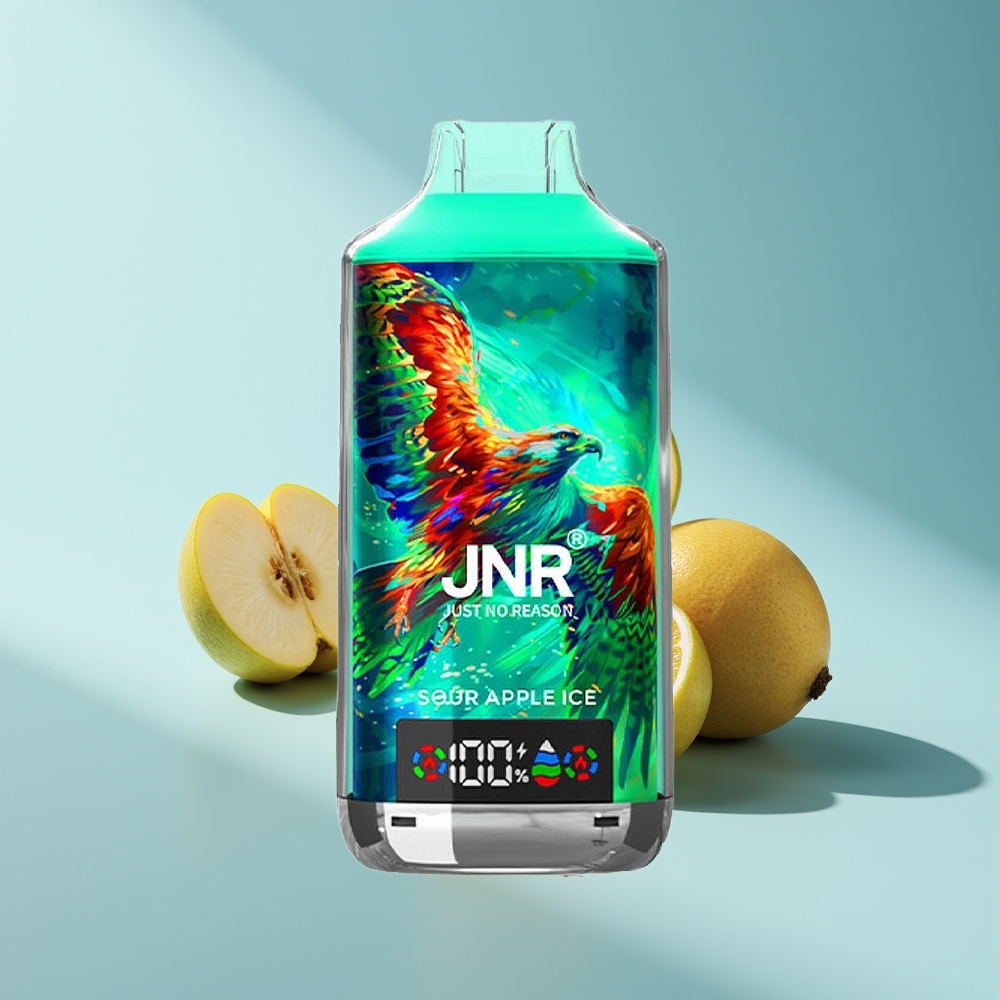 JNR Falcon X 18000 Saurer Apfel Eis Dual Mesh 24ml