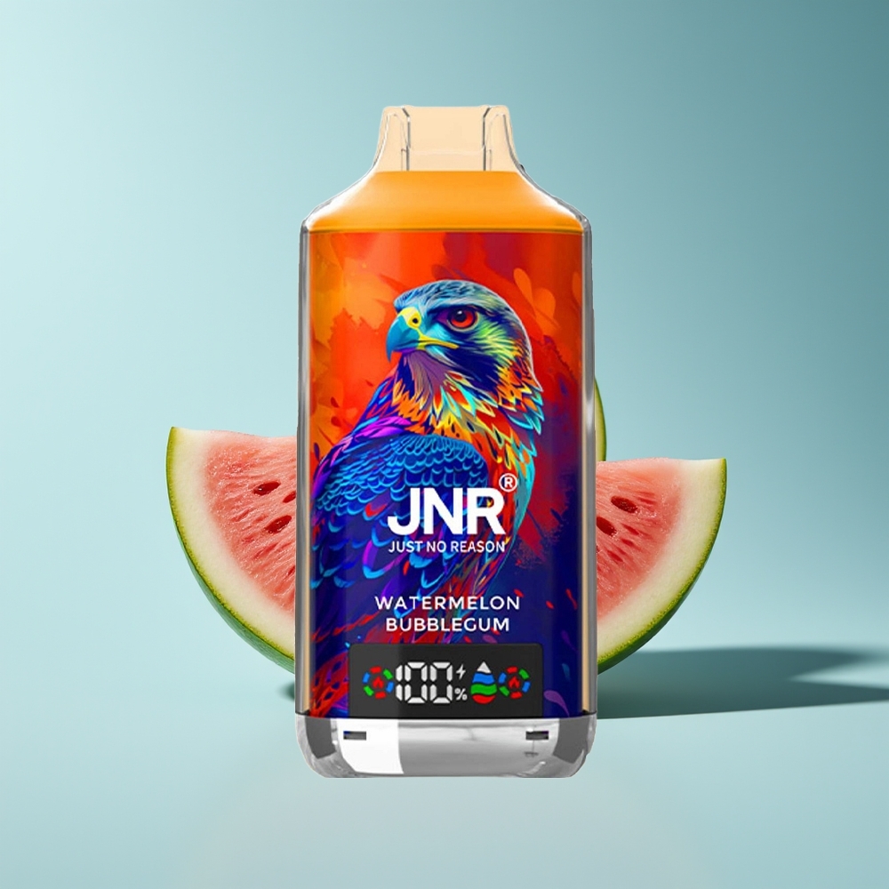 JNR Falcon X 18000 Wassermelonen-Bubblegum 750mAh Dual Mesh Digital