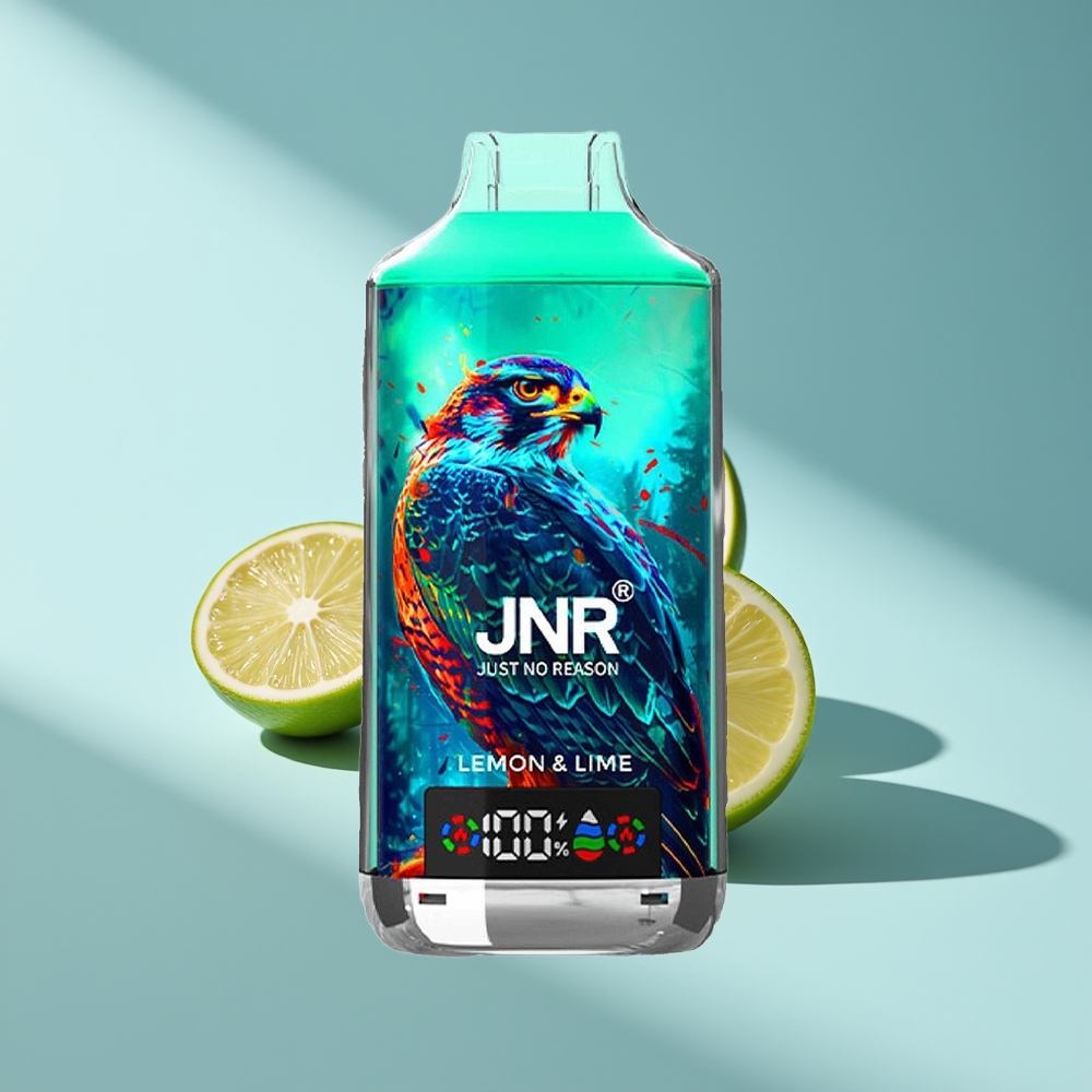 JNR Falcon X 18000 Zitronenlimette 750mAh Dual Mesh Digital