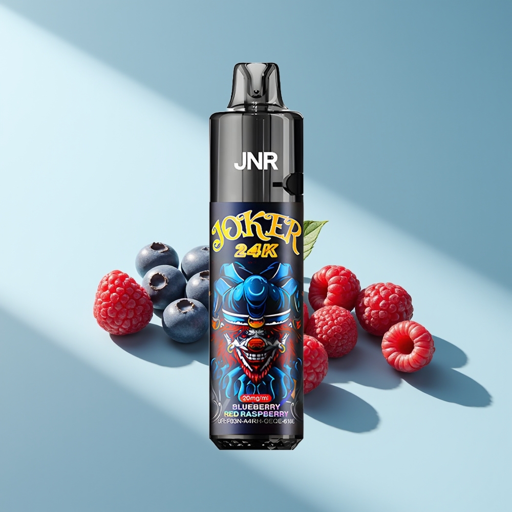 JNR Joker 24K Blaubeere Himbeere Seitliche Nachfüllung Sichtbare Füllstandsanzeige