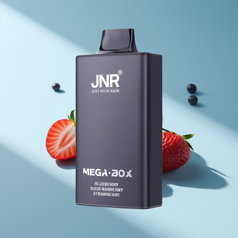 JNR Mega Box 25000 Blaubeer-Sauer-Himbeer-Erdbeer 30ml Dual Mesh