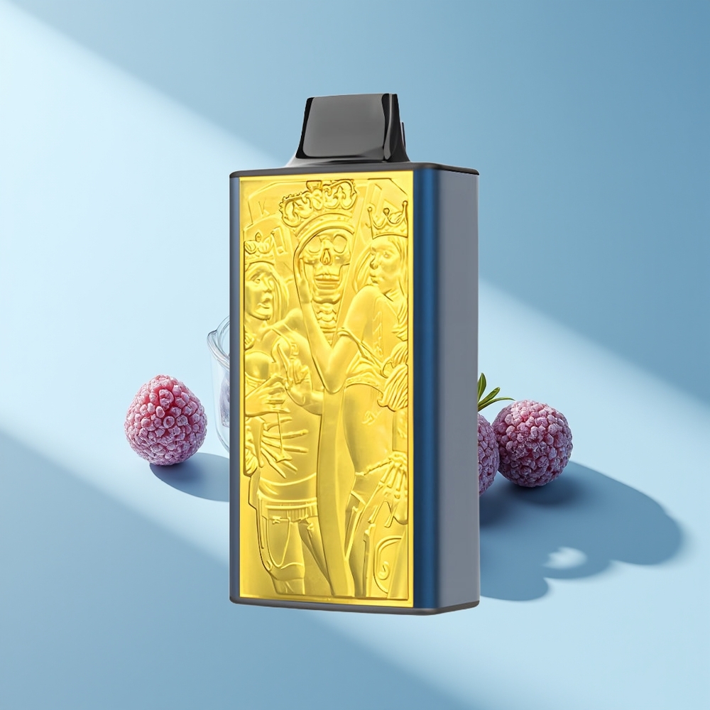JNR Mega Box 25000 Blaubeereis 30ml Dual Mesh
