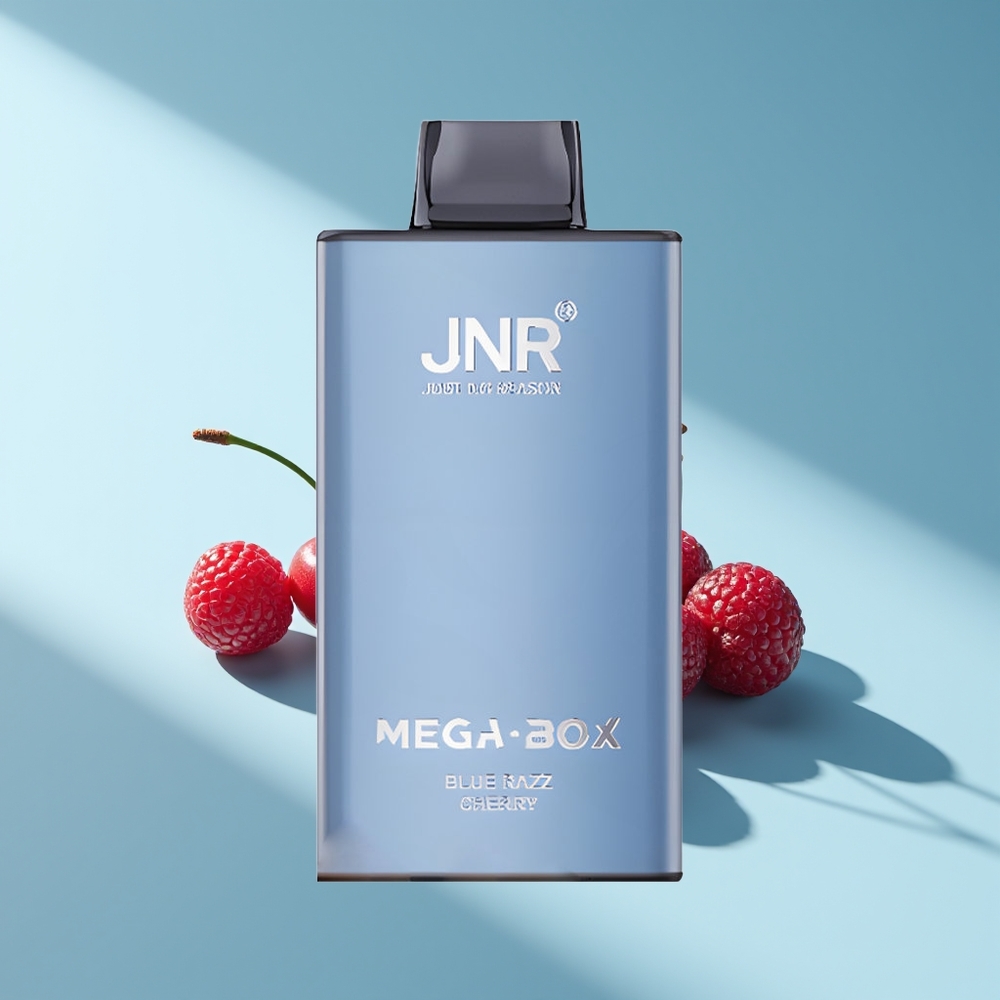 JNR Mega Box 25000 Blaue Himbeer-Kirsche Dual Mesh & Typ-C Schnellladung