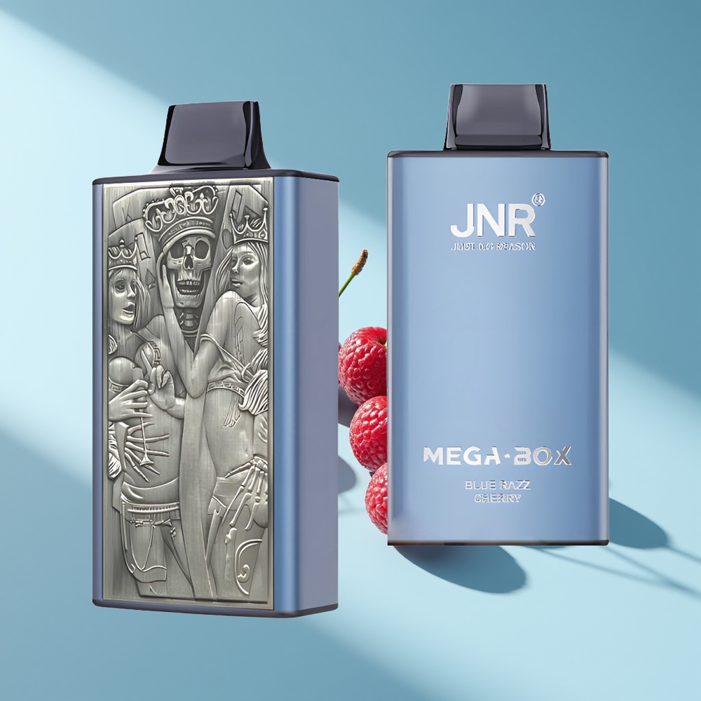 JNR Mega Box 25000 Blaue Himbeer-Kirsche Dual Mesh & Typ-C Schnellladung