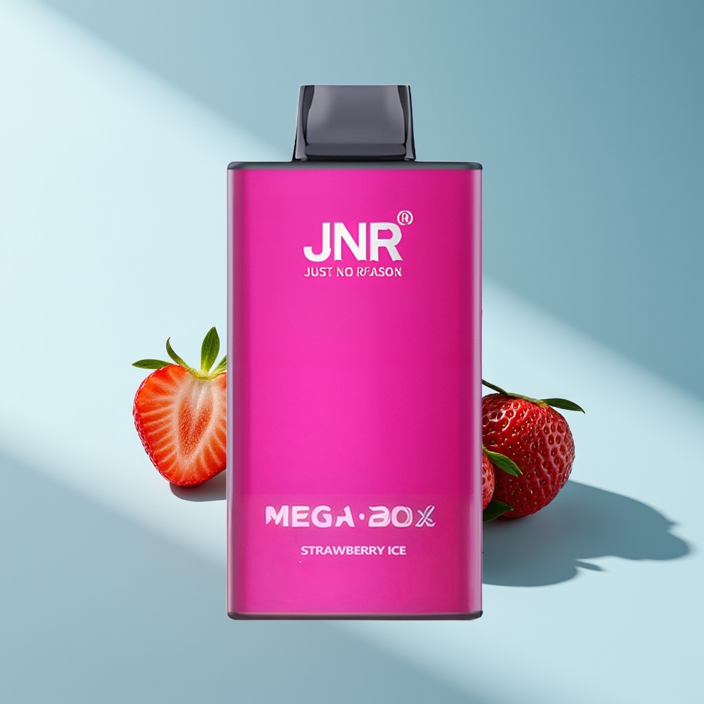 JNR Mega Box 25000 Erdbeer-Eis Dual Mesh & Typ-C