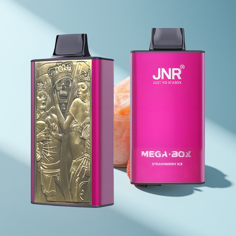 JNR Mega Box 25000 Erdbeer-Eis Dual Mesh & Typ-C