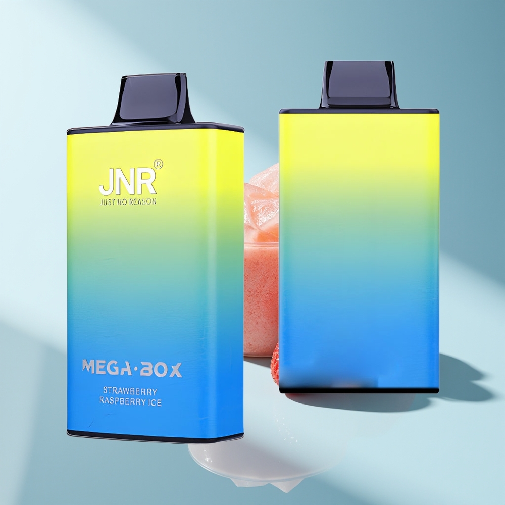 JNR Mega Box 25000 Erdbeer-Himbeer-Eis 30ml Dual Mesh