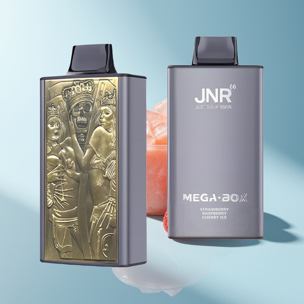 JNR Mega Box 25000 Erdbeere Himbeere Kirsche Eis 30ml Dual Mesh