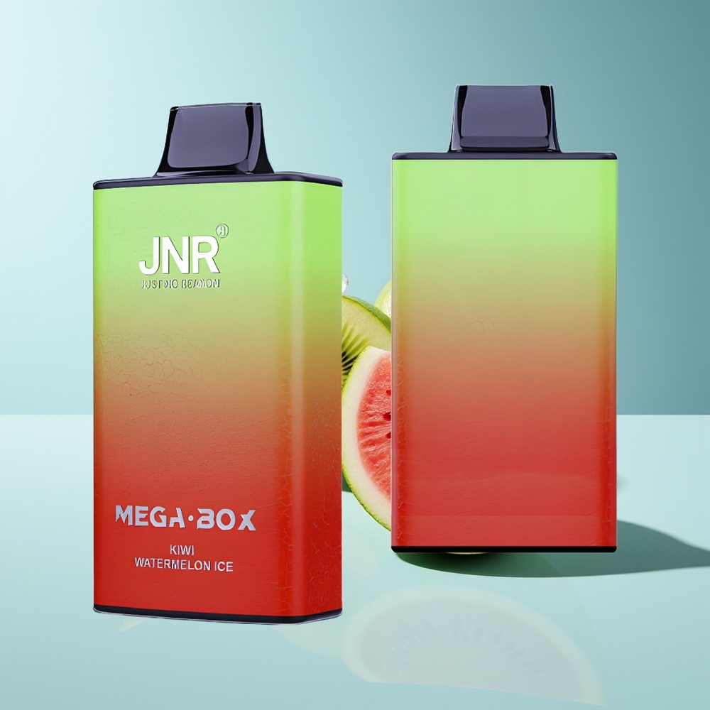 JNR Mega Box 25000 Kiwi Wassermelone Eis Dual Mesh Typ-C