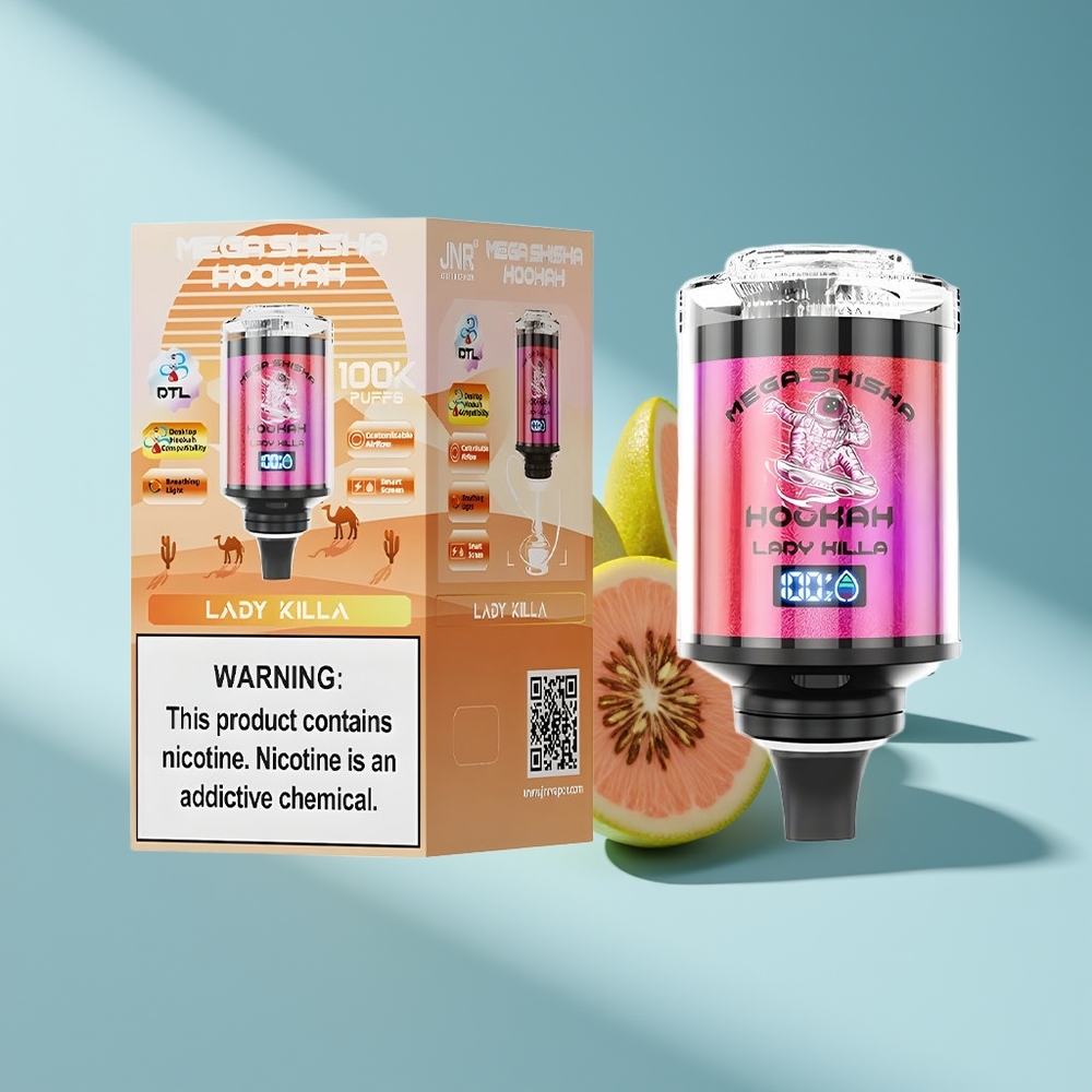 JNR Mega Shisha Hookah 100K Frauenkiller 60ml 2200mAh
