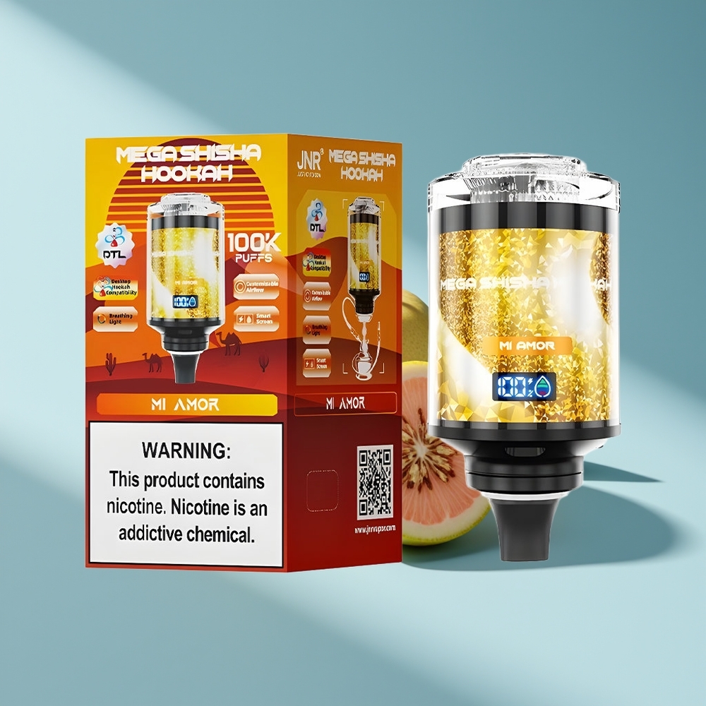 JNR Mega Shisha Hookah 100K Meine Liebe 60ml 2200mAh