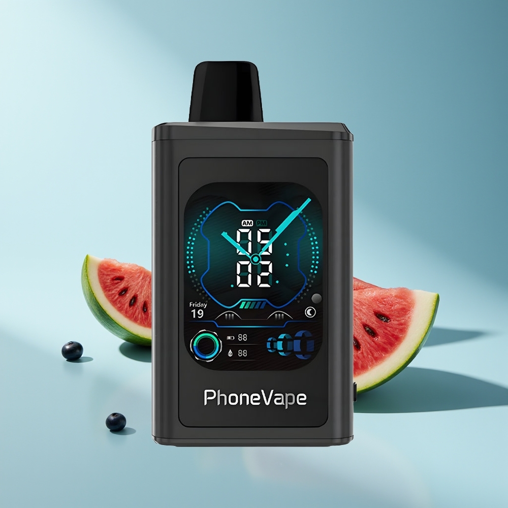 JNR PhoneVape 30000 Blaubeere Wassermelone Turbo Luftstrom