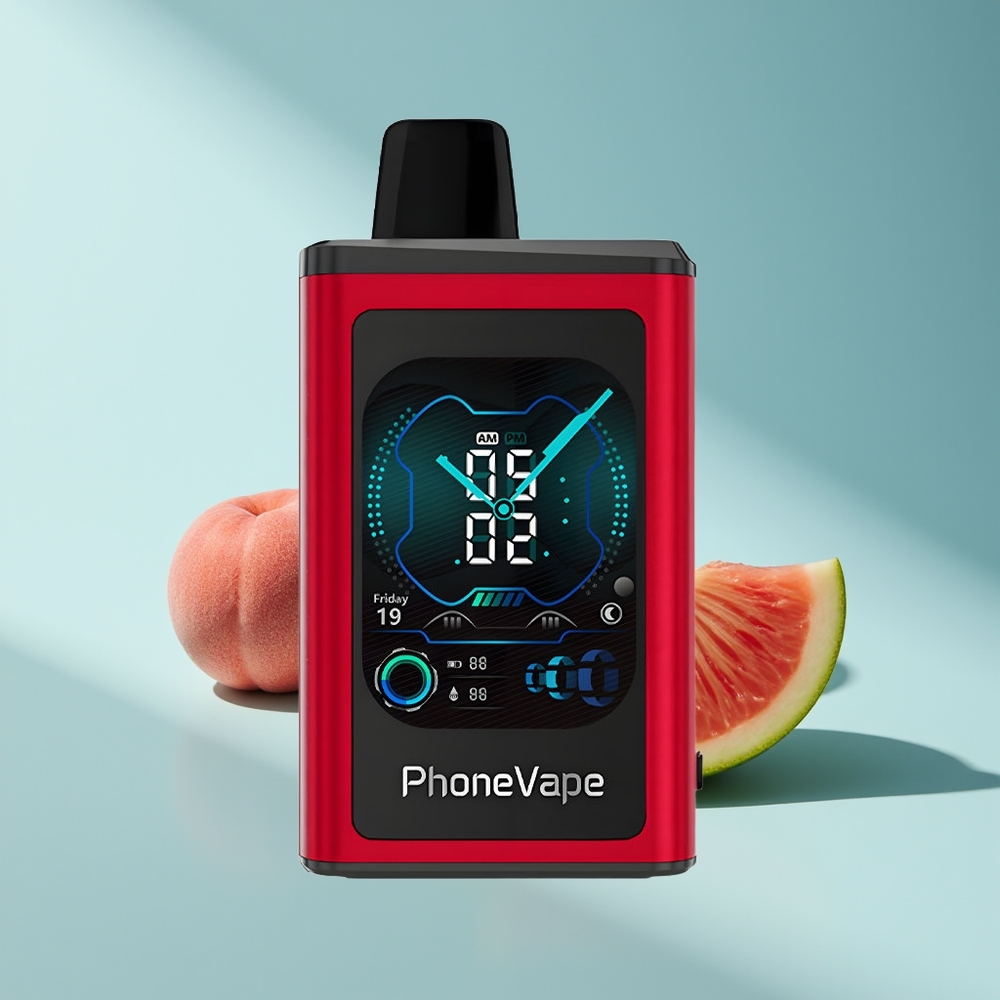 JNR PhoneVape 30000 Pfirsich-Mango-Wassermelone Turbo-Luftstrom