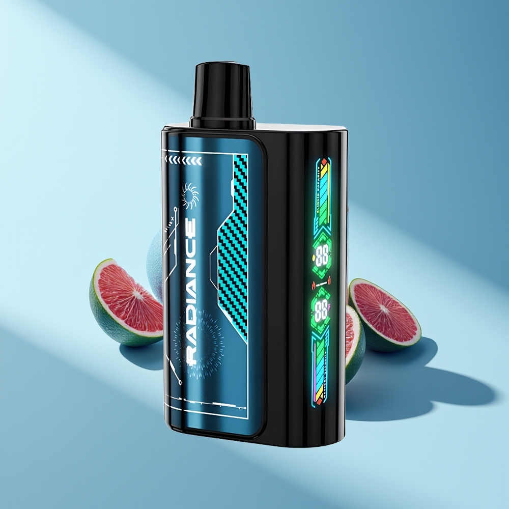 JNR Radiance 31000 Blauer Himbeer-Eis Dual Mesh & Typ-C Ladeanschluss