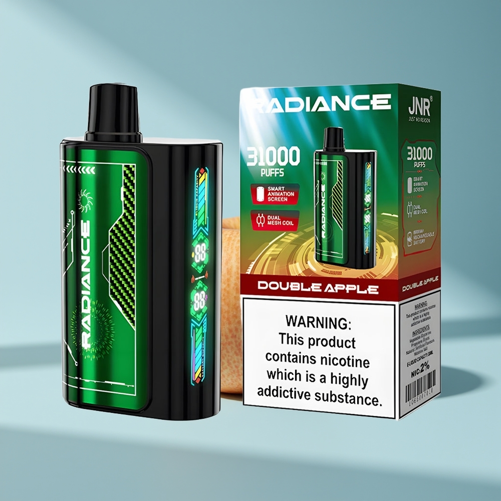 JNR Radiance 31000 Doppelapfel 28ml Dual Mesh