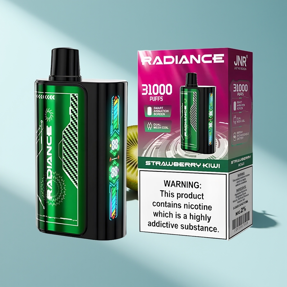 JNR Radiance 31000 Erdbeer-Kiwi Dual Mesh 950mAh