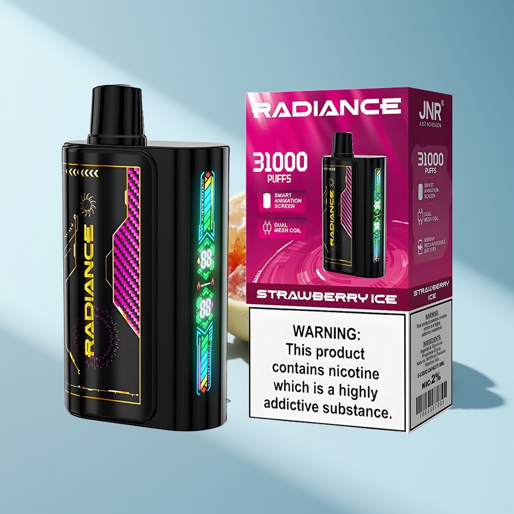 JNR Radiance 31000 Erdbeereis Dual Mesh Typ-C