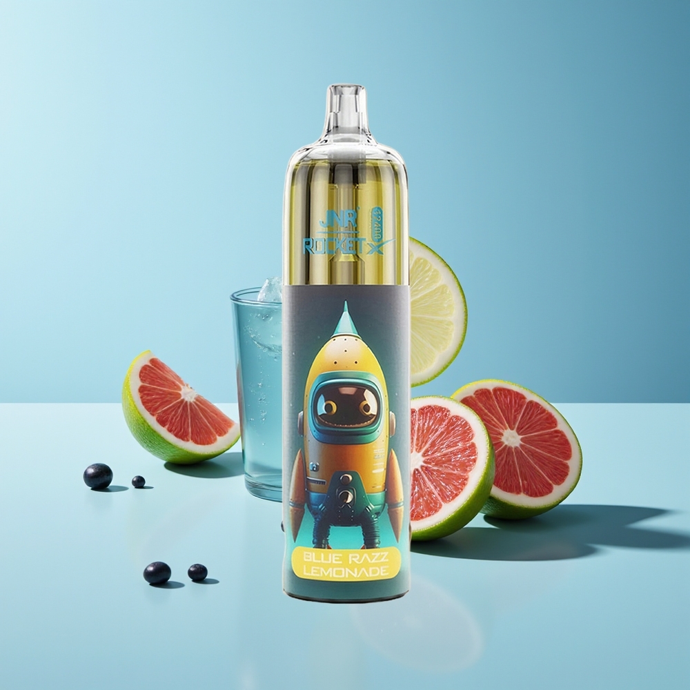 JNR Rocket-X 12400 Blaue Himbeerlimonade RGB Typ-C Schnellladung