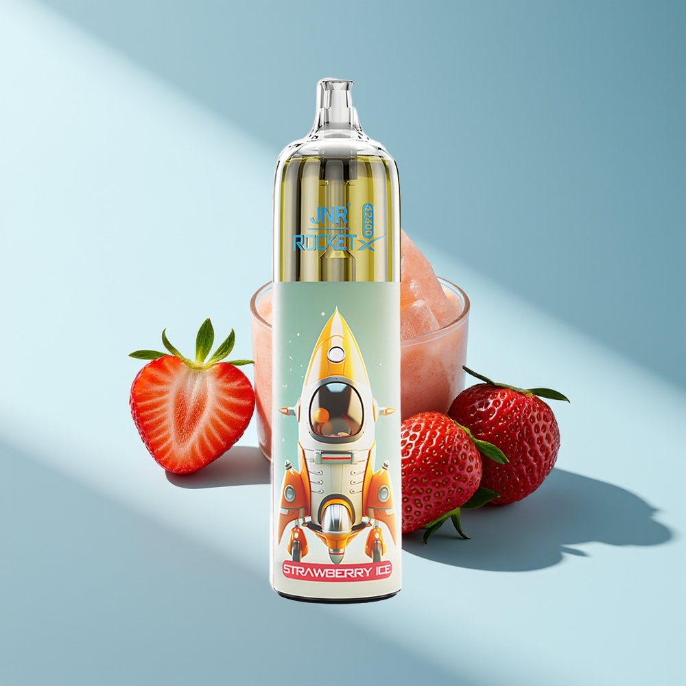 JNR Rocket-X 12400 Erdbeereis RGB-Licht Typ-C-Schnellladung