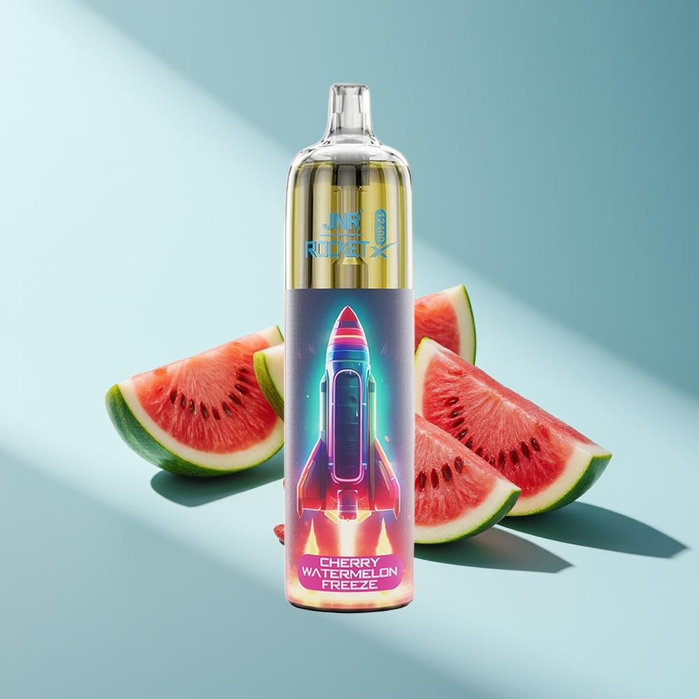 JNR Rocket-X 12400 Kirsch-Wassermelonen-Freeze mit RGB-Lichtern und Typ-C-Schnellladung