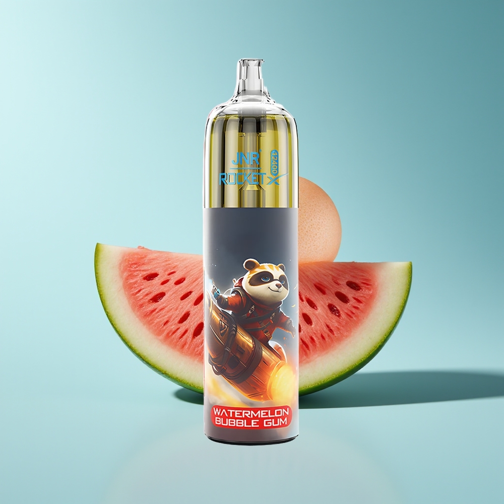 JNR Rocket-X 12400 Wassermelonen-Kaugummi RGB Typ-C Schnellladung