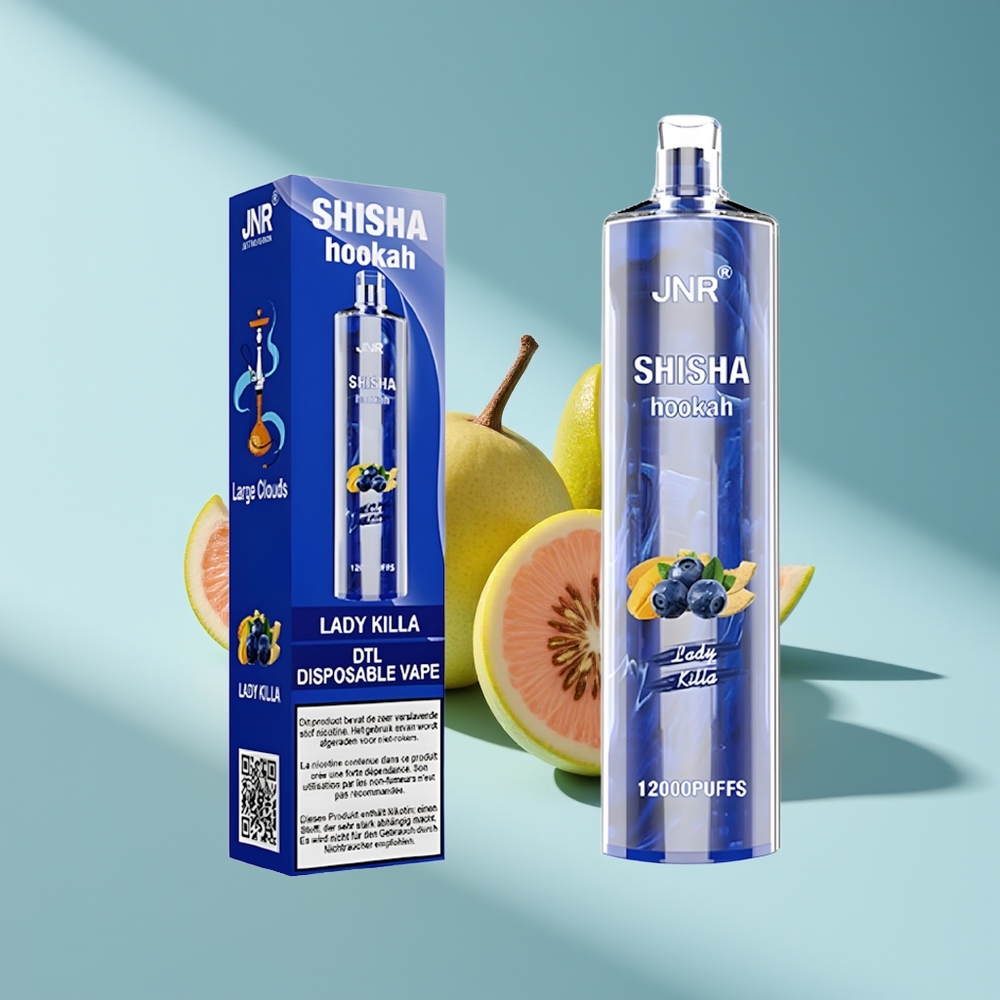 JNR Shisha Hookah 12000 Frauenkiller Shisha Typ-C Schnellladung 24ml