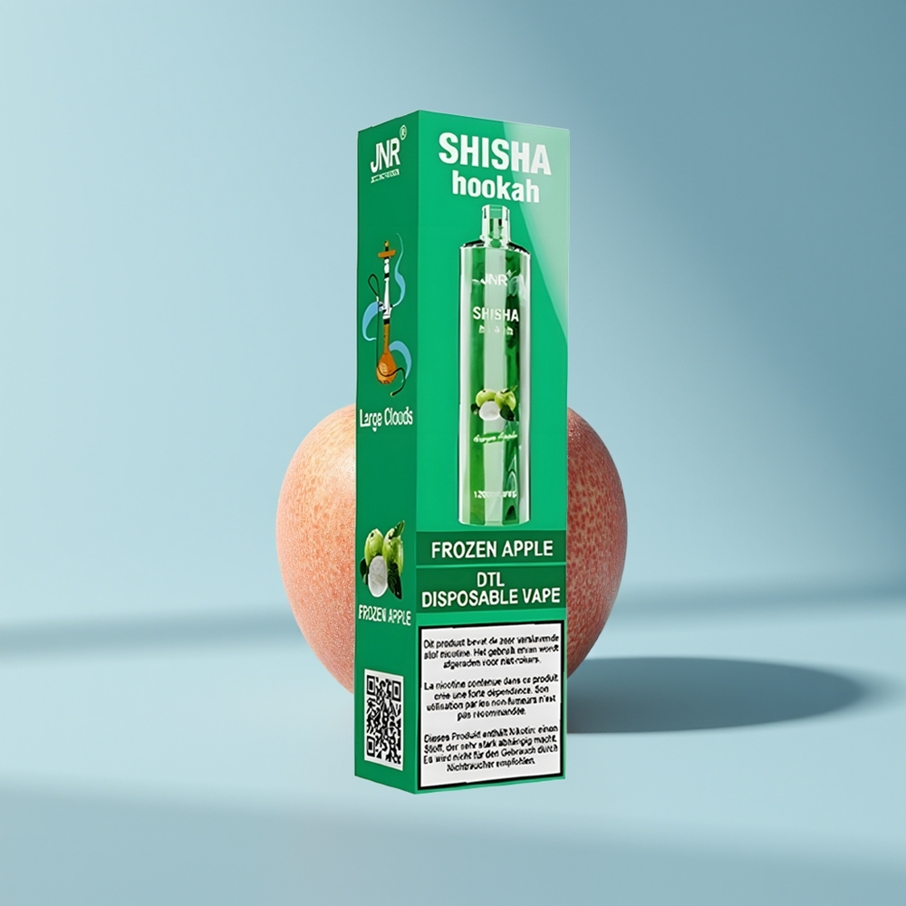 JNR Shisha Hookah 12000 Gefrorener Apfel 750mAh Typ-C