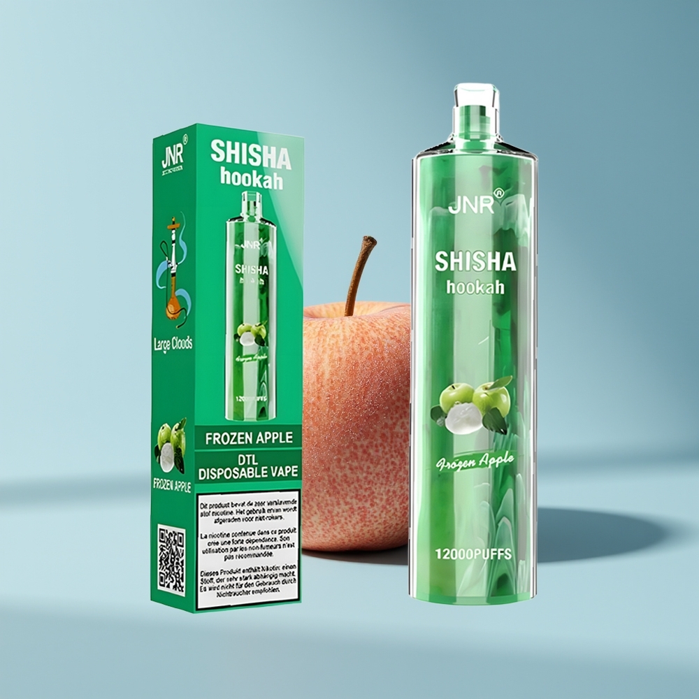 JNR Shisha Hookah 12000 Gefrorener Apfel 750mAh Typ-C