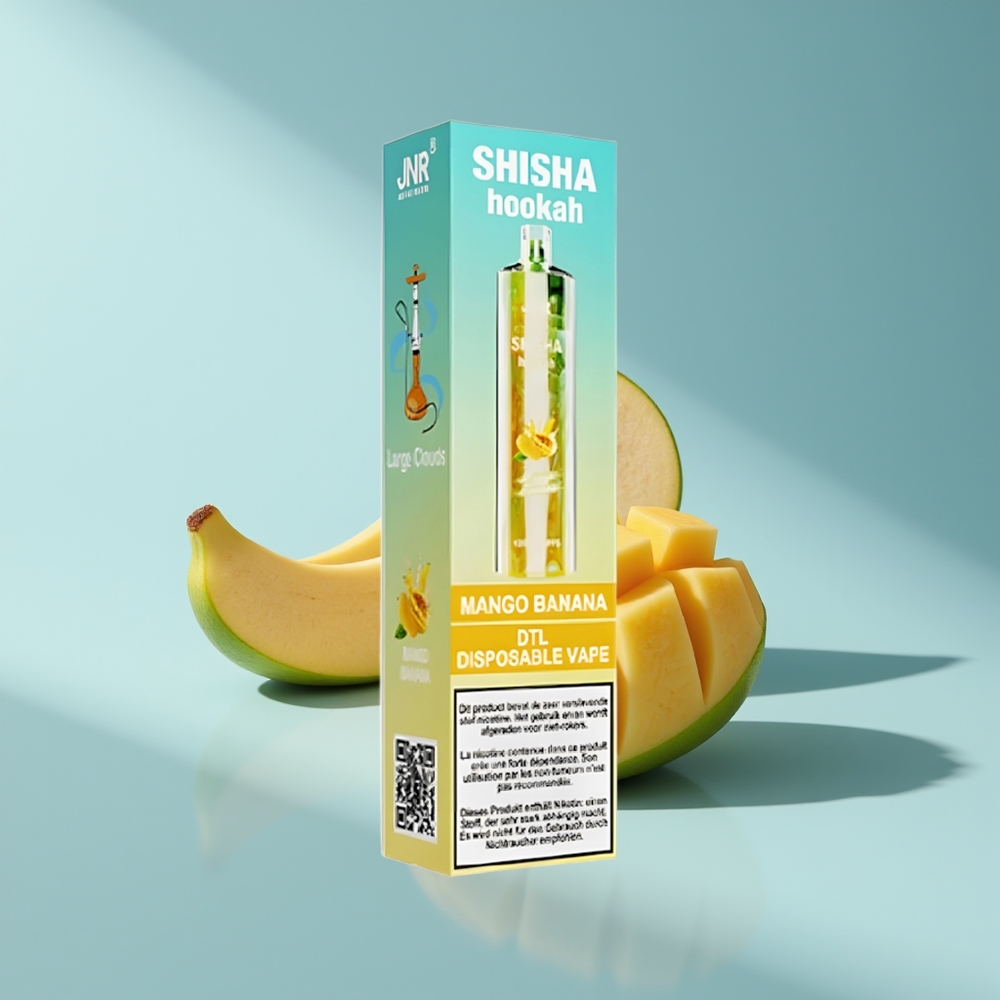 JNR Shisha Hookah 12000 Mango Banane 750mAh Typ-C