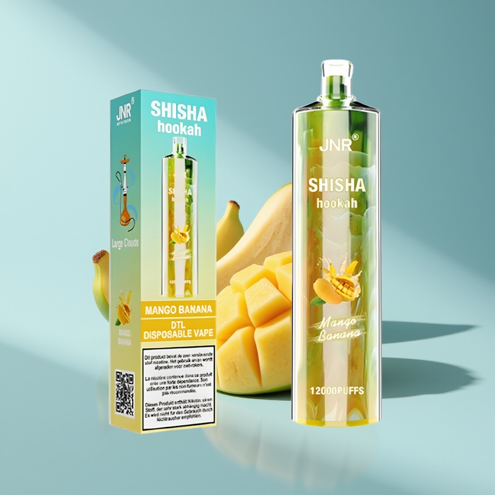 JNR Shisha Hookah 12000 Mango Banane 750mAh Typ-C