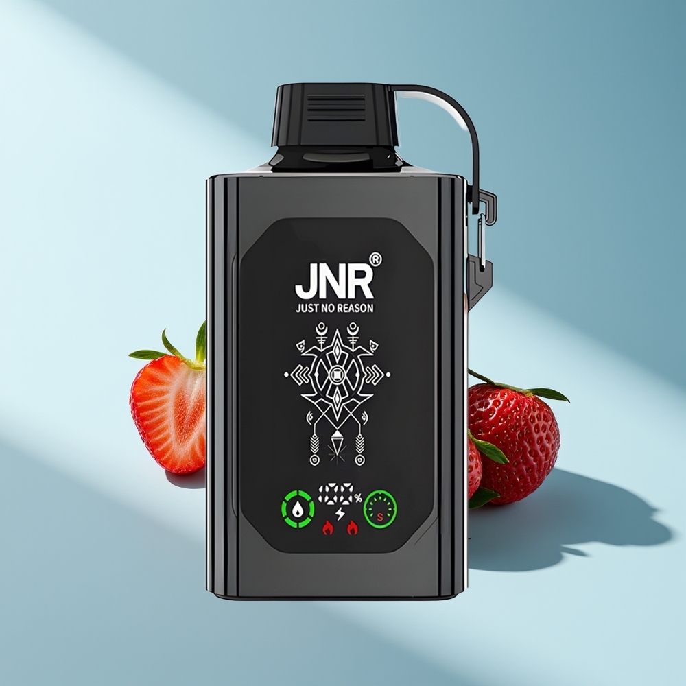 JNR Shisha Hookah Box 20500 Erdbeereis HD Dual Mesh 25ml Type-C 1000mAh