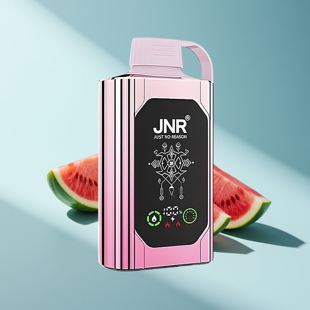JNR Shisha Hookah Box 20500 Kirsch-Wassermelonen-Eis mit HD-Display und Typ-C-Schnellladung