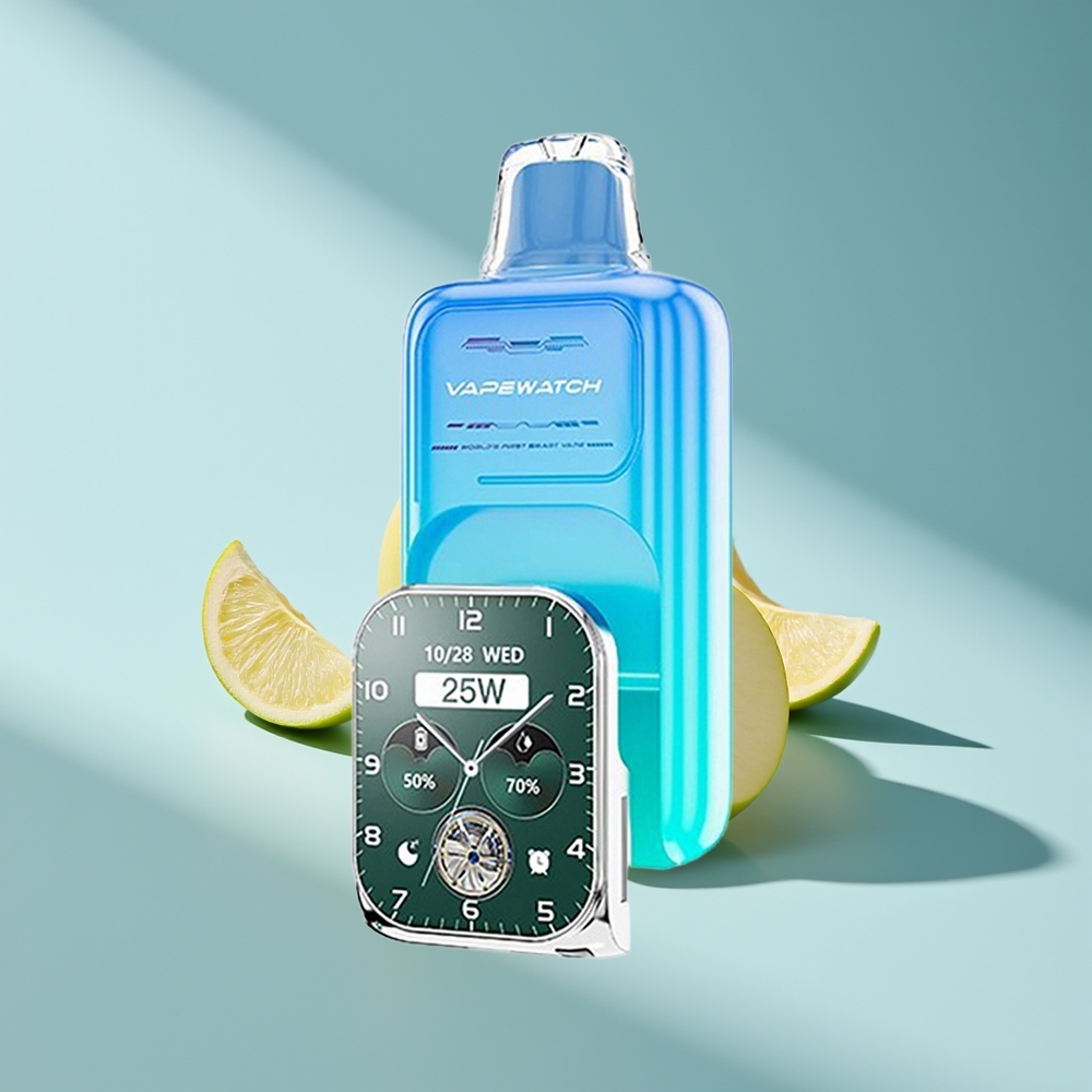 JNR VapeWatch 30000 Sauerapfel-Eis Dual Mesh Typ-C