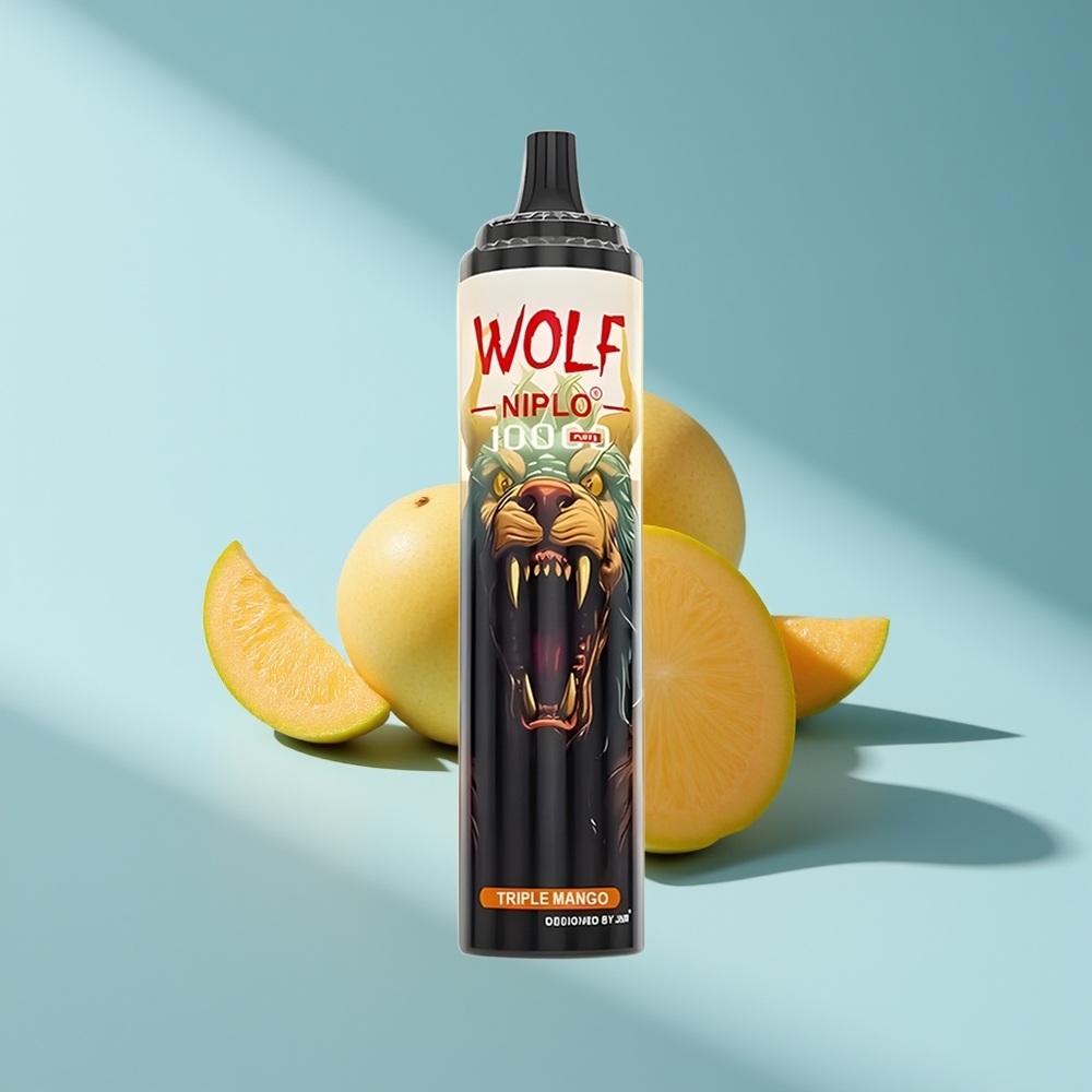 JNR Wolf Niplo 10000 Dreifach Mango 20ml Typ-C