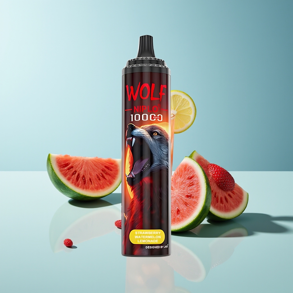 JNR Wolf Niplo 10000 Erdbeer-Wassermelonen-Limonade 20ml 1.0 Ohm