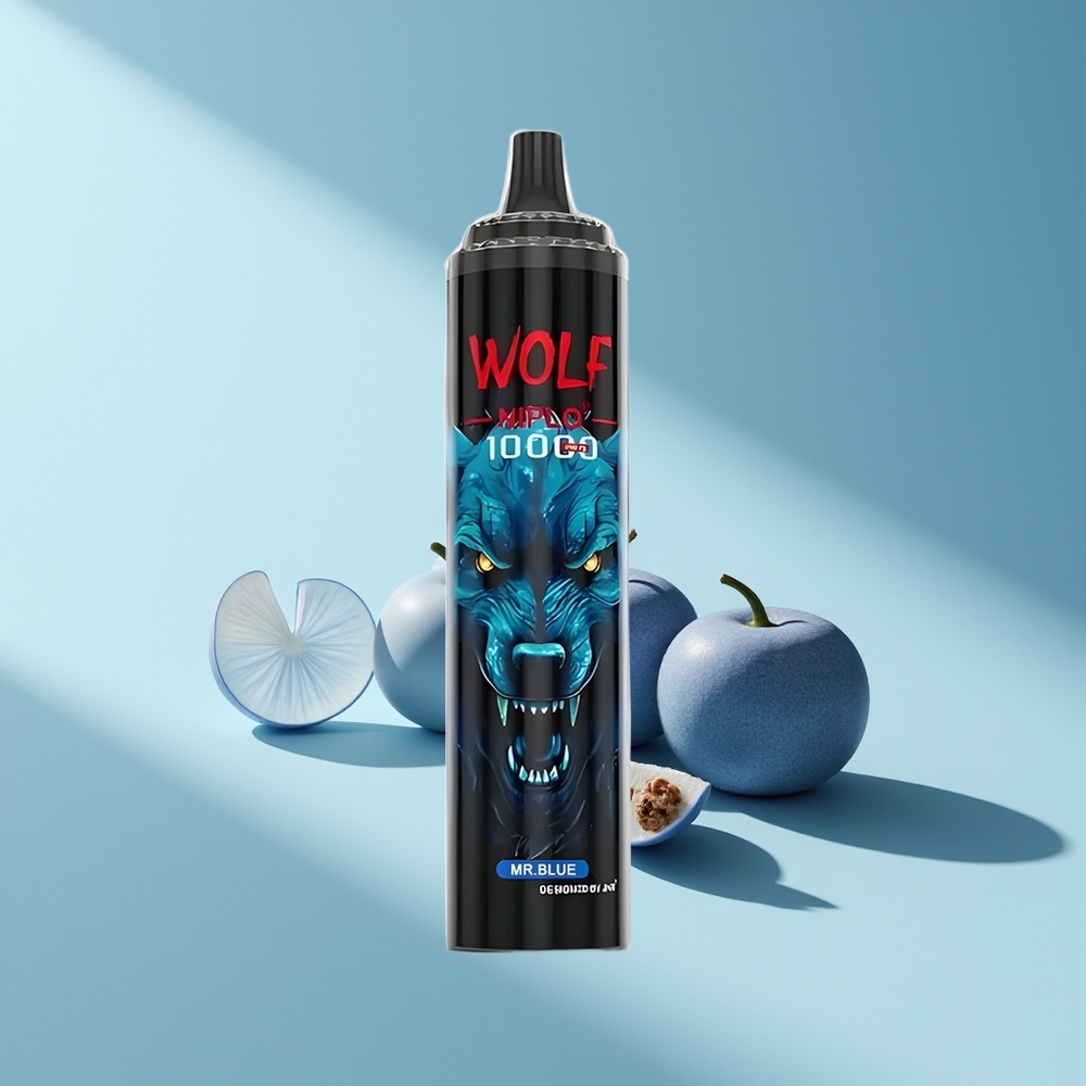 JNR Wolf Niplo 10000 Herr Blau Mesh Typ-C