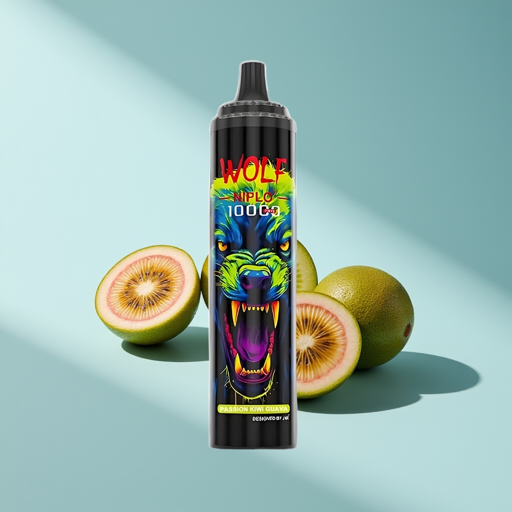 JNR Wolf Niplo 10000 Leidenschaft Kiwi Guava Mesh 20ml Typ-C