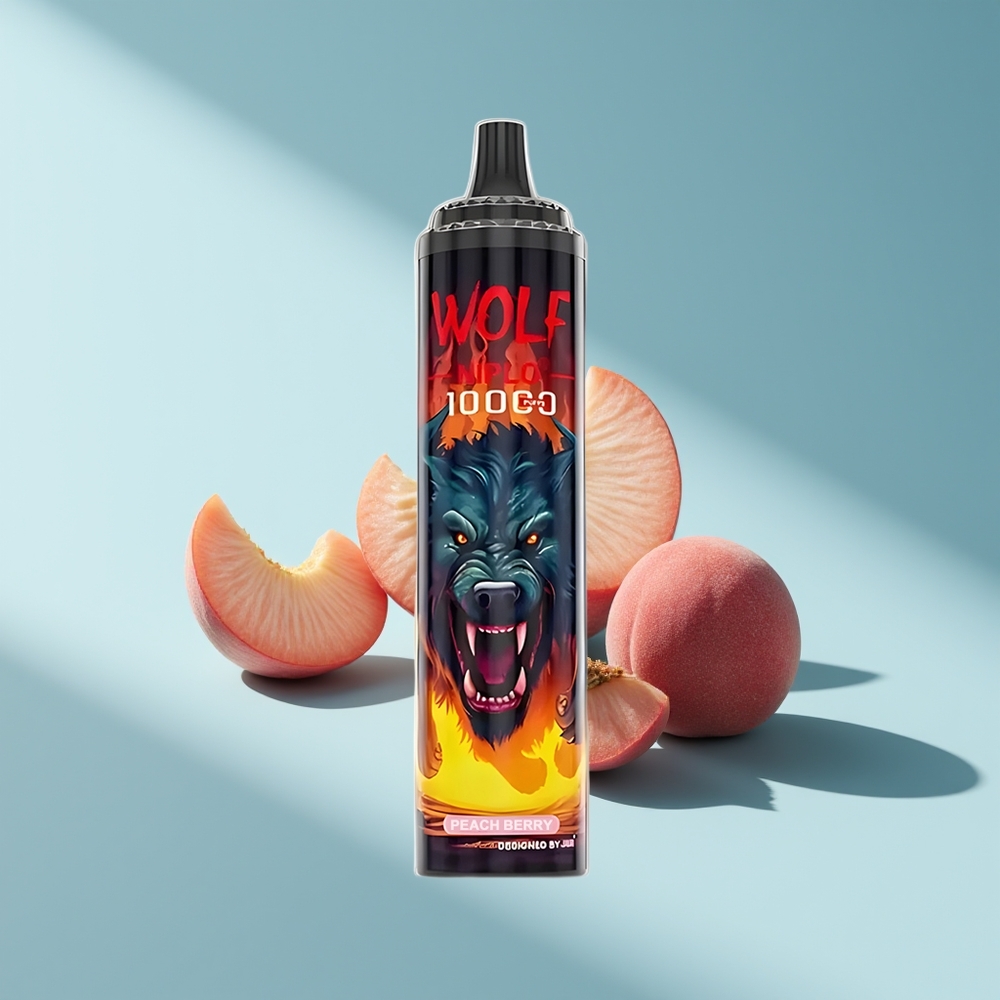 JNR Wolf Niplo 10000 Pfirsich Beere 20ml 650mAh