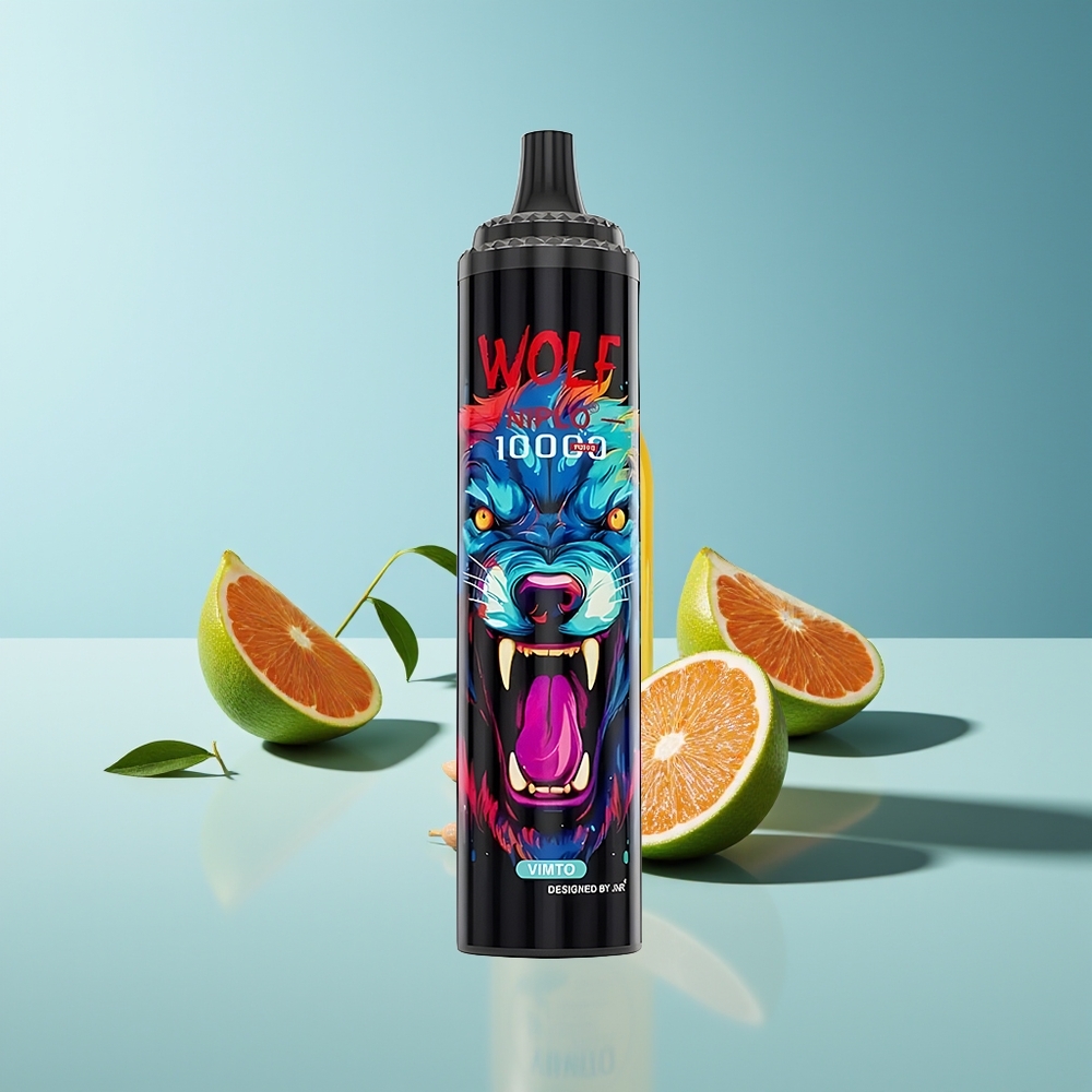 JNR Wolf Niplo 10000 Vimto 20ml Mesh 1.0 Ohm